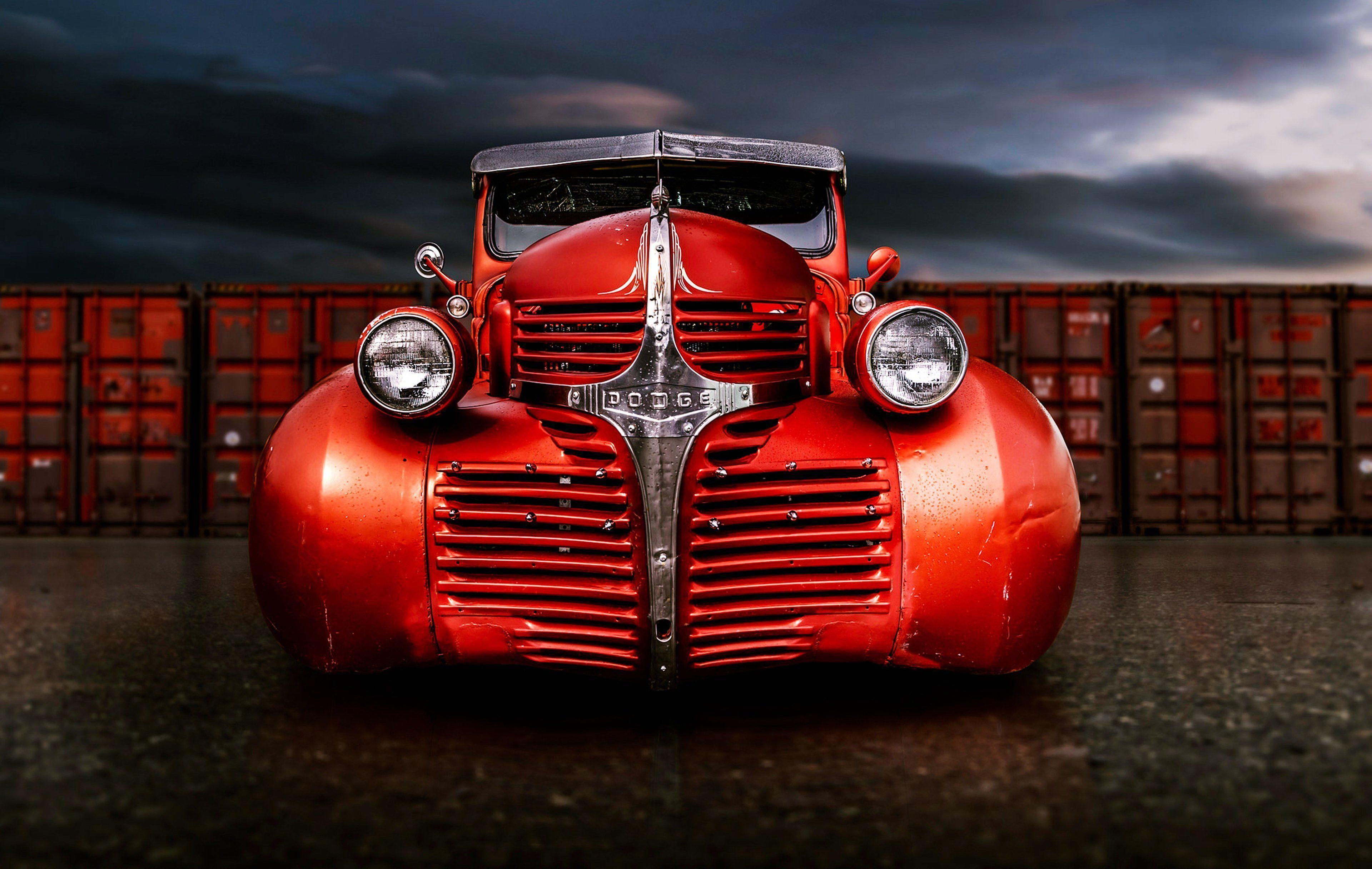 3840x2432 Old Trucks Wallpaper