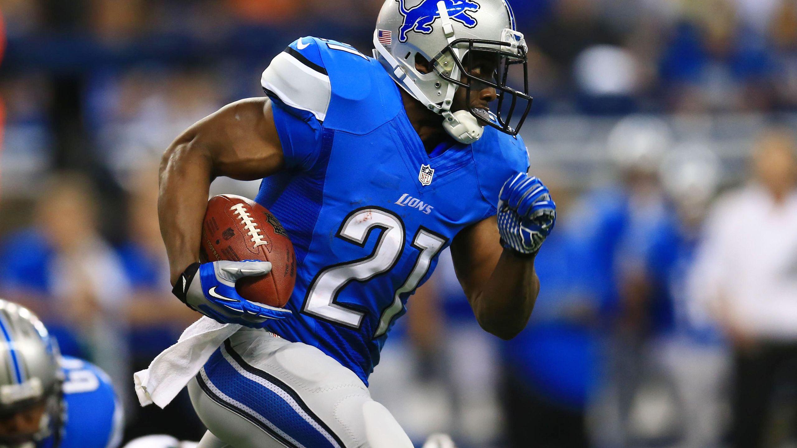 2560x1440 American Football, Reggie Bush, Detroit Lions, Nfl