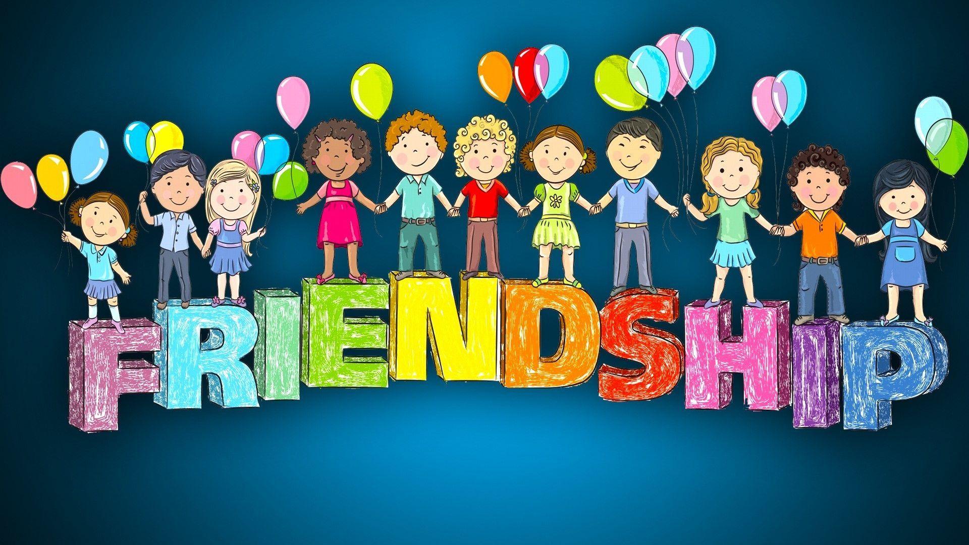 1920x1080 Friendship Text HD Wallpaper. Friendship wallpaper, Friends wallpaper, Happy friendship day