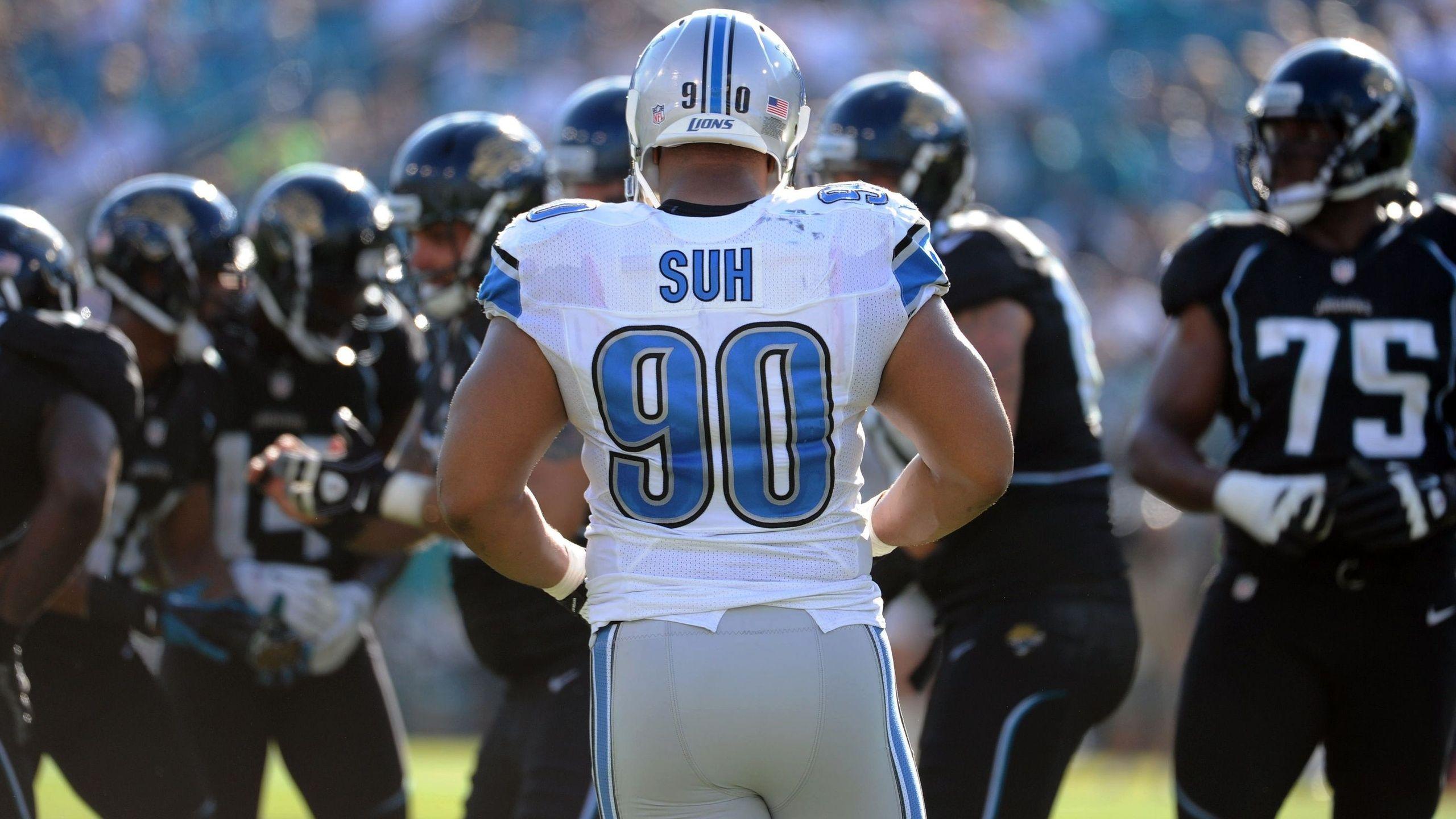 2560x1440 American Football, Suh, Detroit Lions, Nfl, Detroit Lions