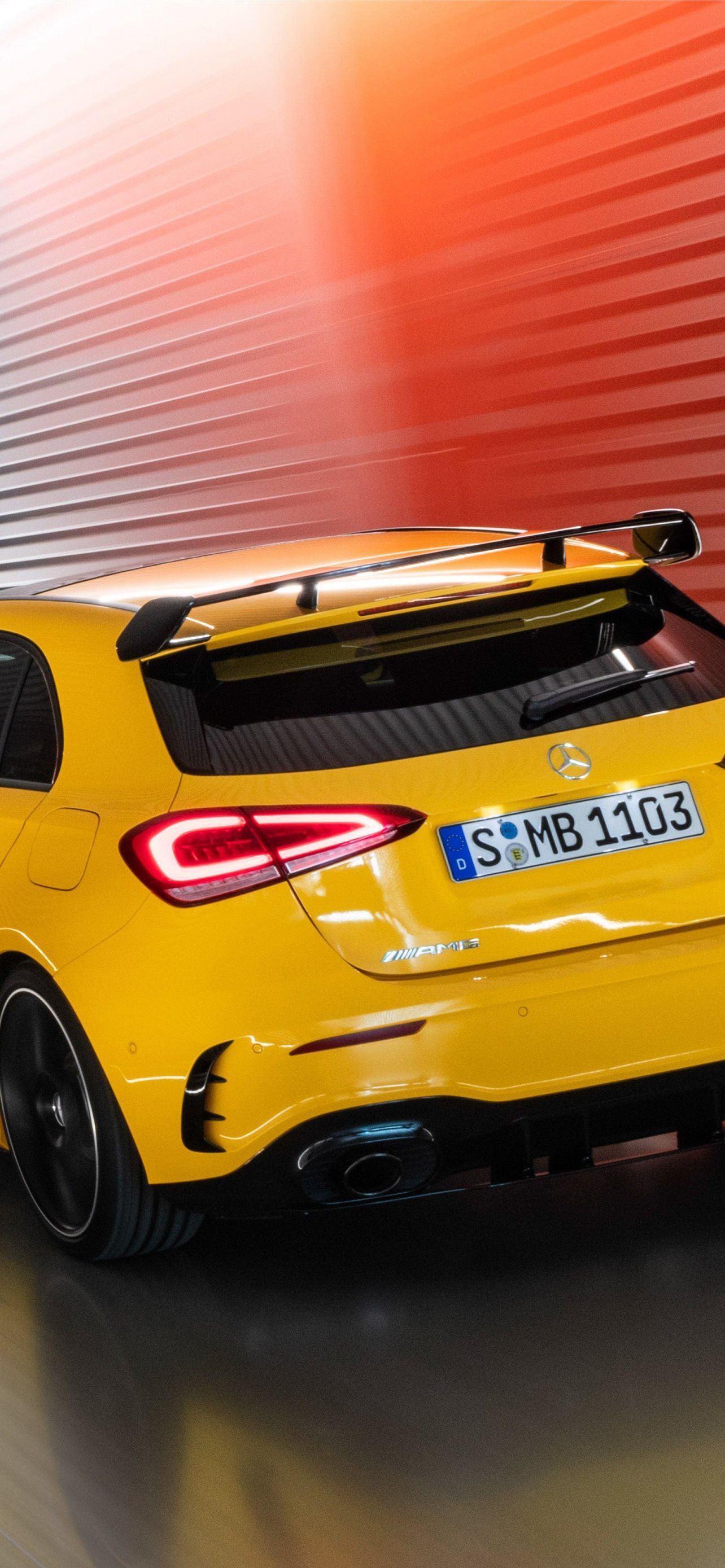 1284x2778 Best Mercedes amg a 45 2019 iPhone HD Wallpaper