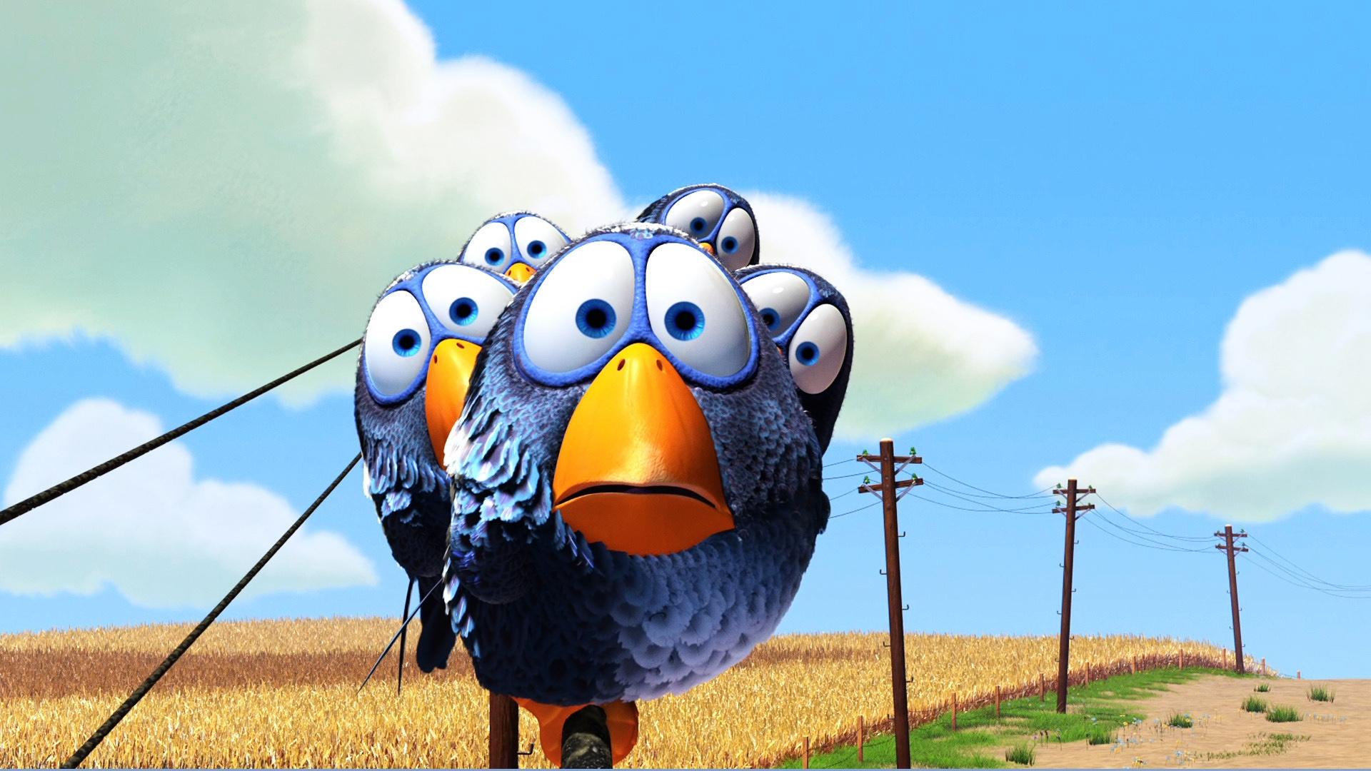 1920x1080 totenkopf wallpaper, animated cartoon, bird, beak, cartoon, animation, sky, adaptation, wildlife