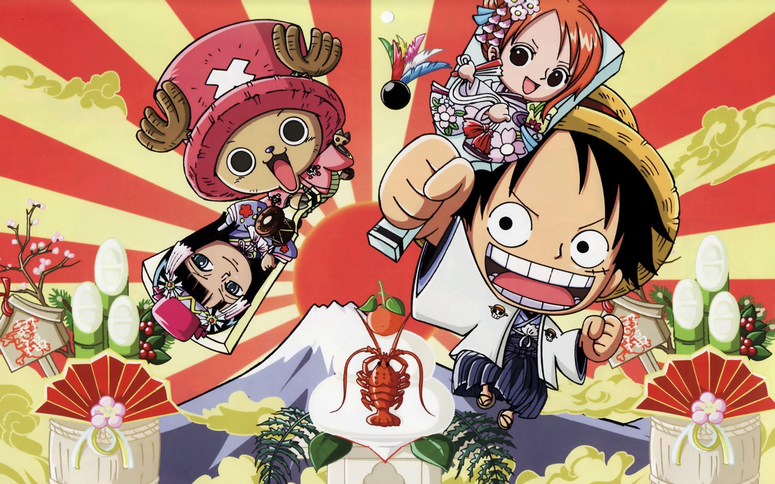 One Piece Chibi Wallpapers Top Free One Piece Chibi Backgrounds Wallpaperaccess