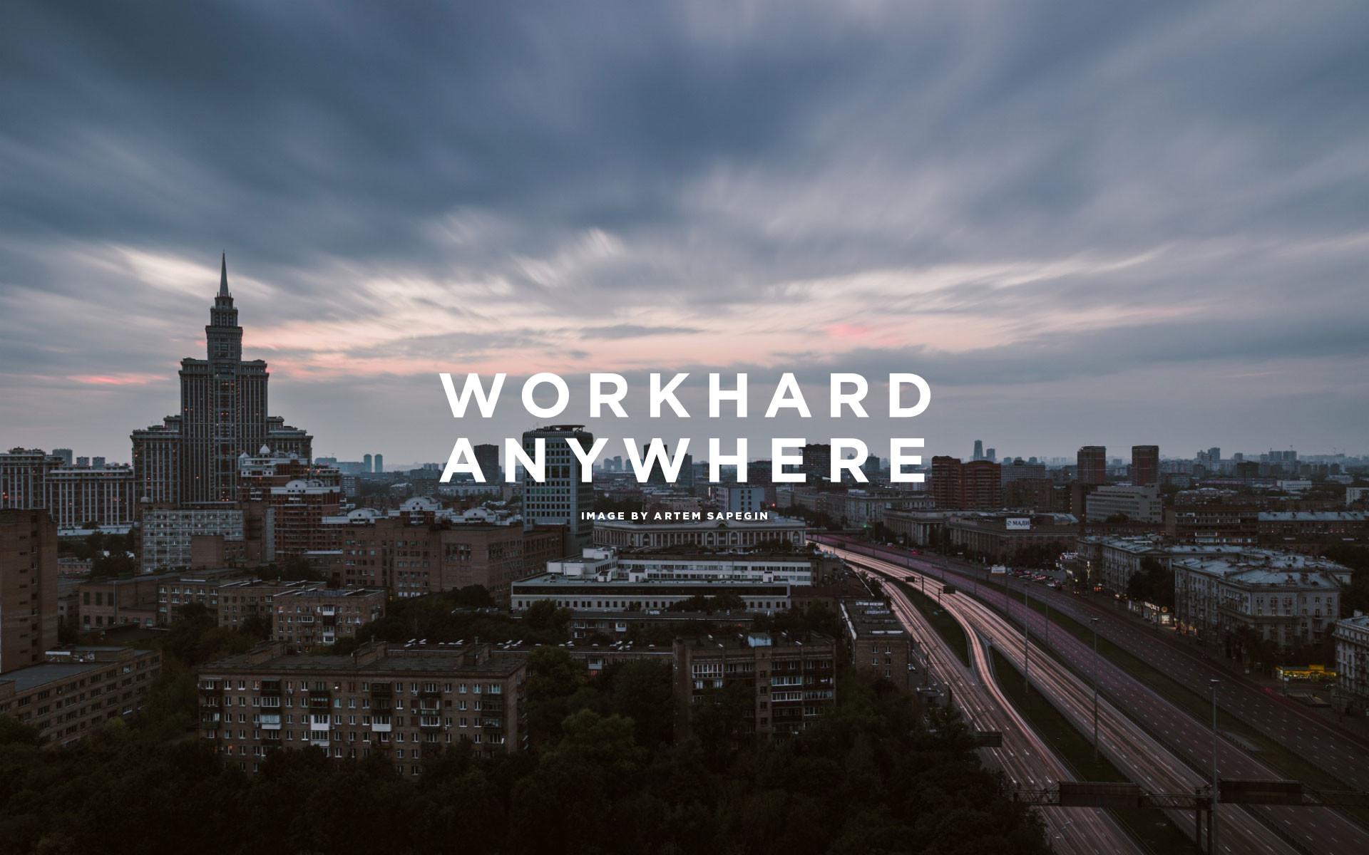 1920x1200 work hard anywhere wallpaper, metropolitan area, sky, cityscape, city, metropolis