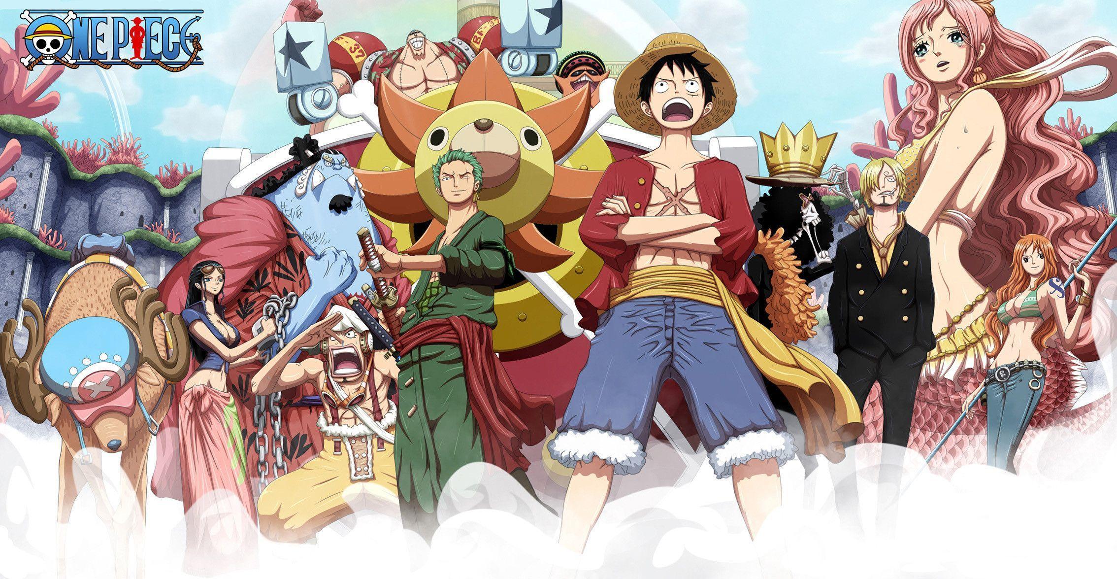 2268x1175 One Piece New World Wallpaper