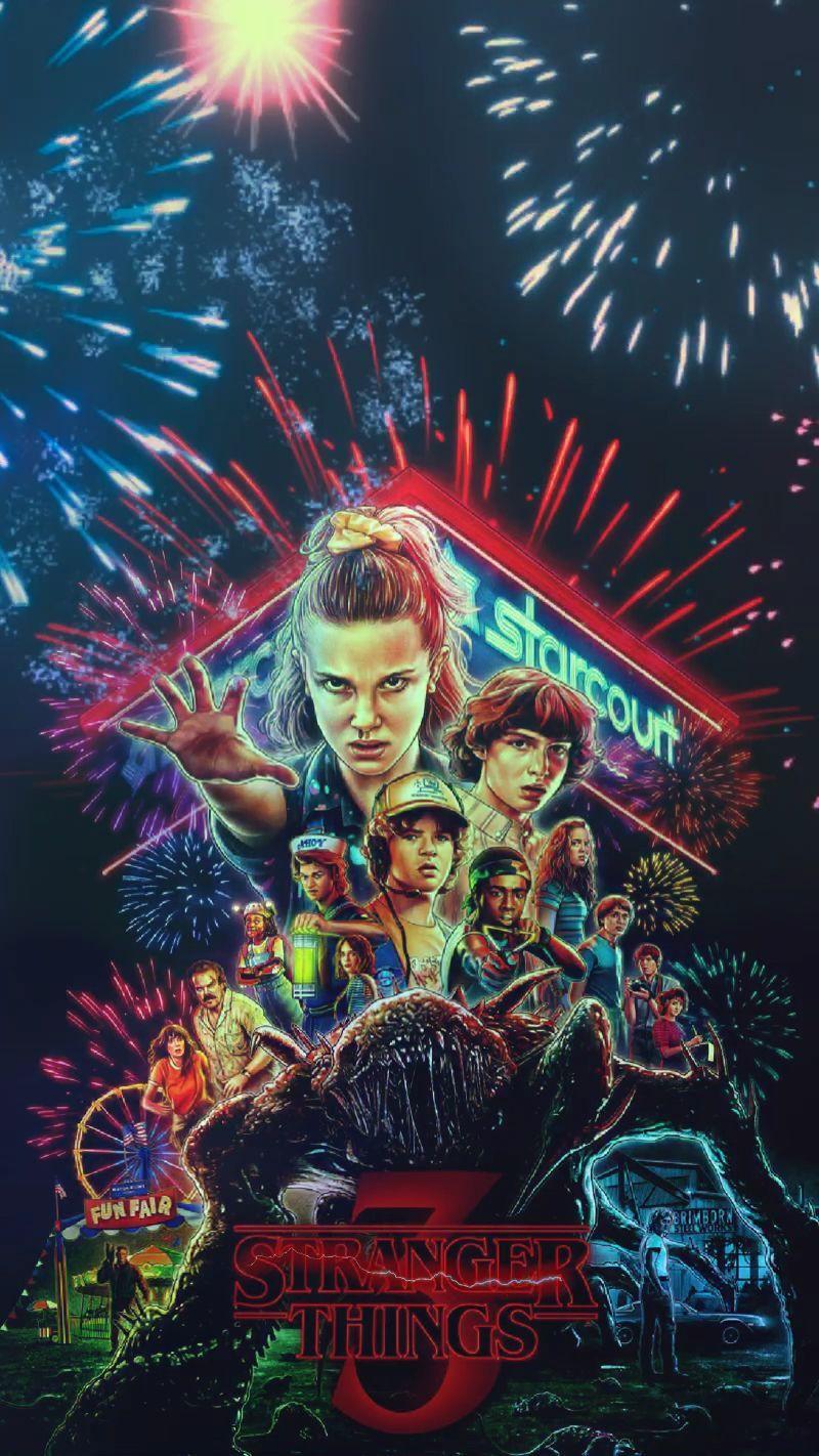 800x1422 Stranger Things Season 3 animated gif wallpaper created by Sherilynn Gould #gif. animated wallpaper, Memes, Image