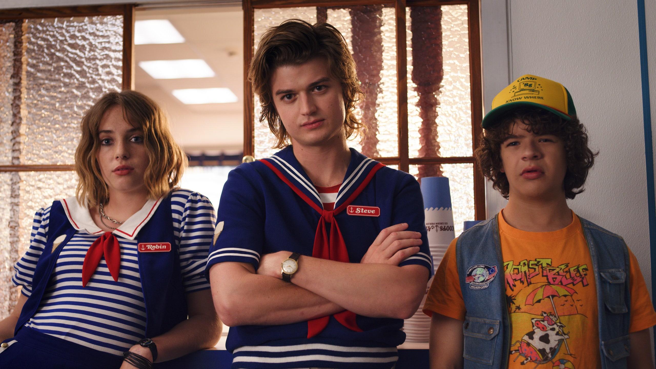 2560x1440 New Stranger Things Season 4 Behind the Scenes Video Shows Cast Reunion