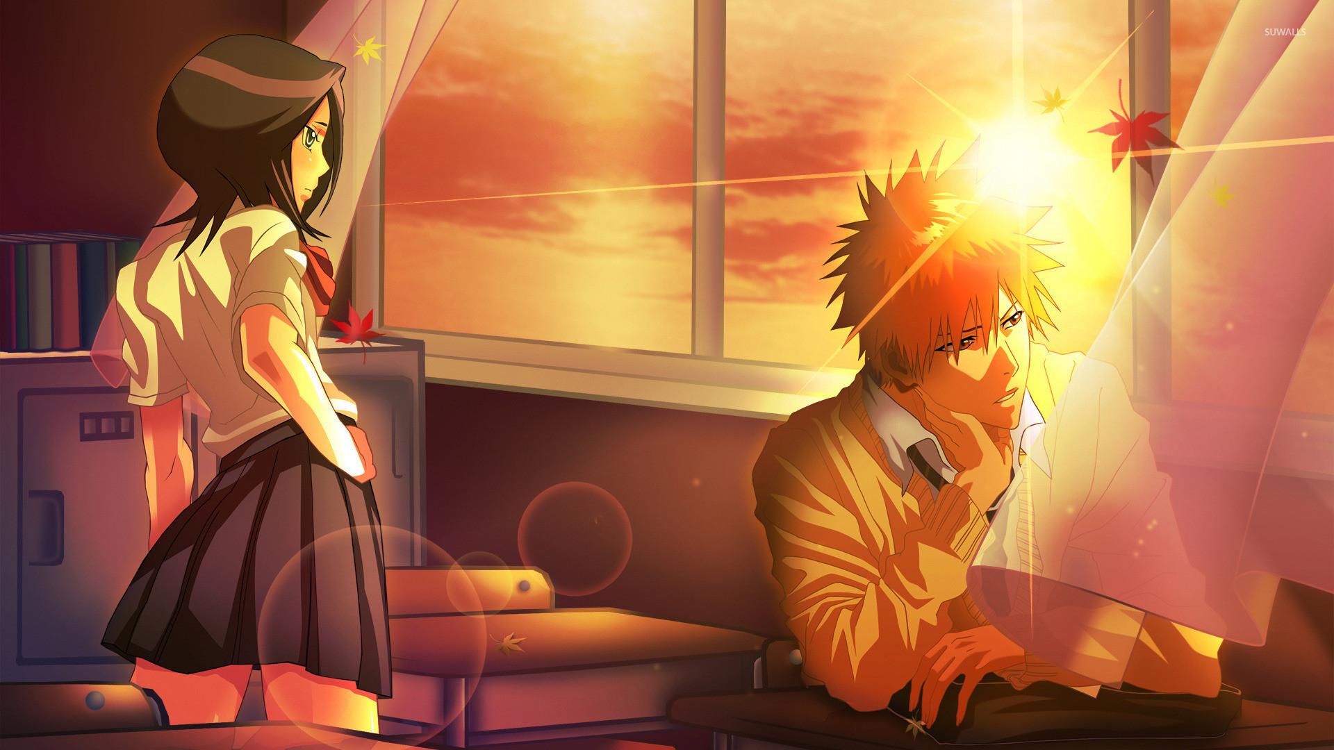 1920x1080 Rukia Kuchiki And Ichigo Kurosaki High School Roblox