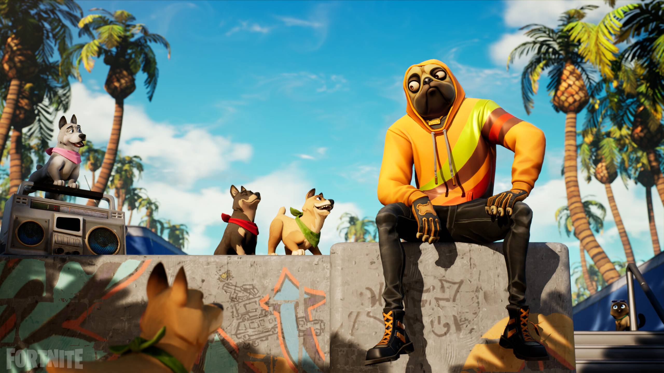 2560x1440 Fortnite Dog 1440P Resolution Wallpaper, HD Games 4K Wallpaper, Image, Photo and Background