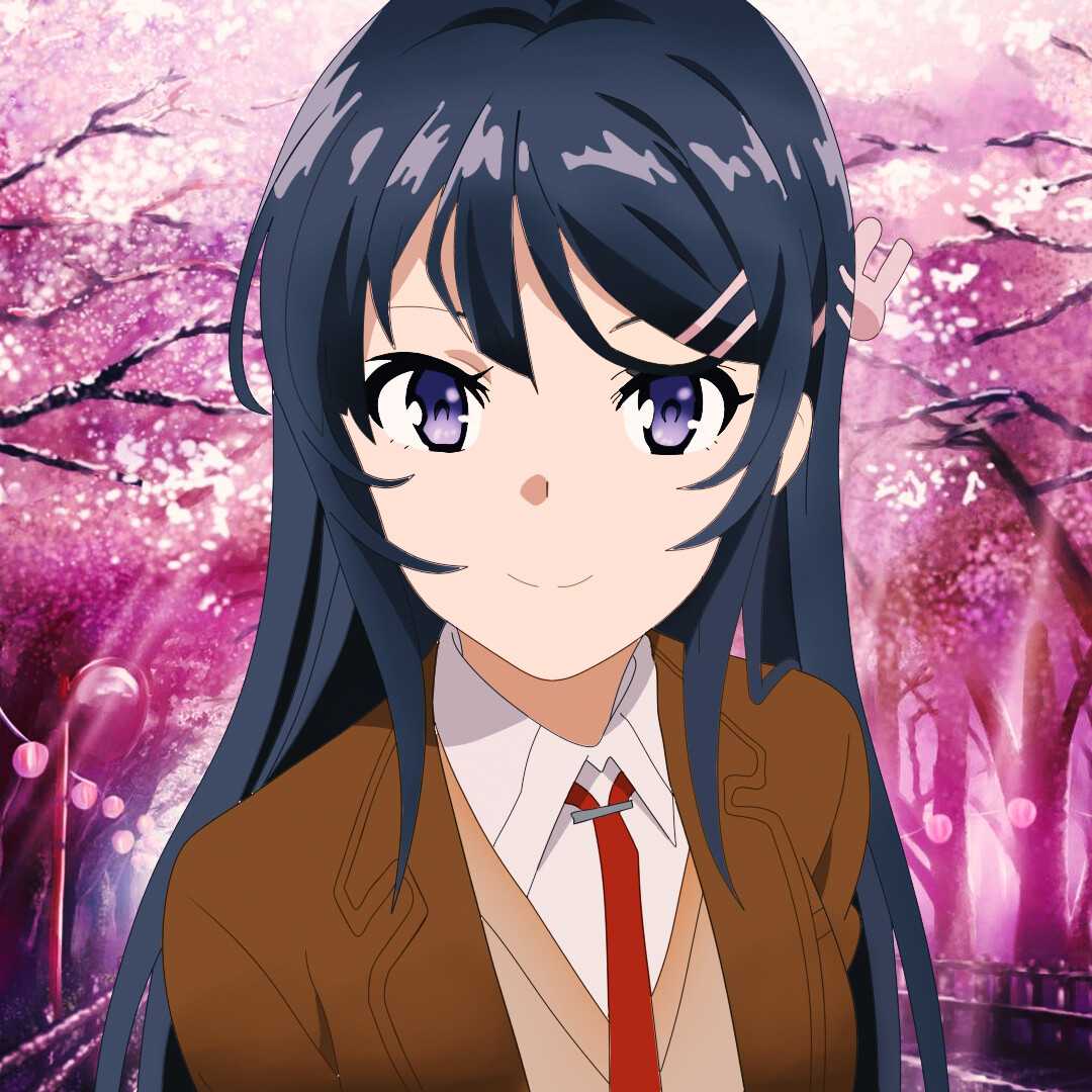 1080x1080 Mai Bunny Senpai Wallpaper Free HD Wallpaper