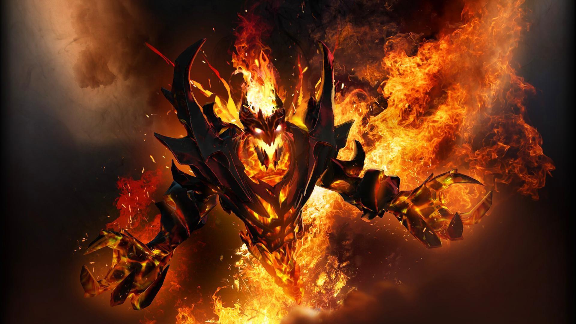 1920x1080 Desktop Wallpaper Dota 2 Video Game, Shadow Fiend, Monster, Demon, HD Image, Picture, Background, Go1s32