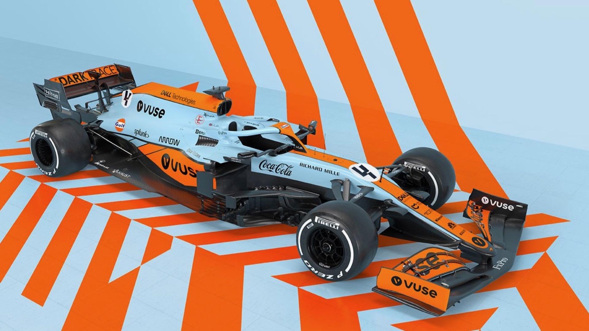 1920x1080 McLaren Formula One team to run Gulf Livery in Monaco
