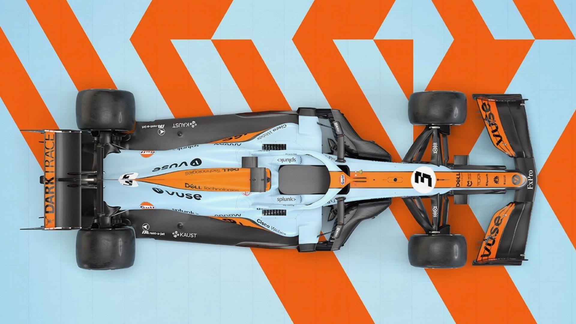 1920x1080 McLaren Formula One team to run Gulf Livery in Monaco