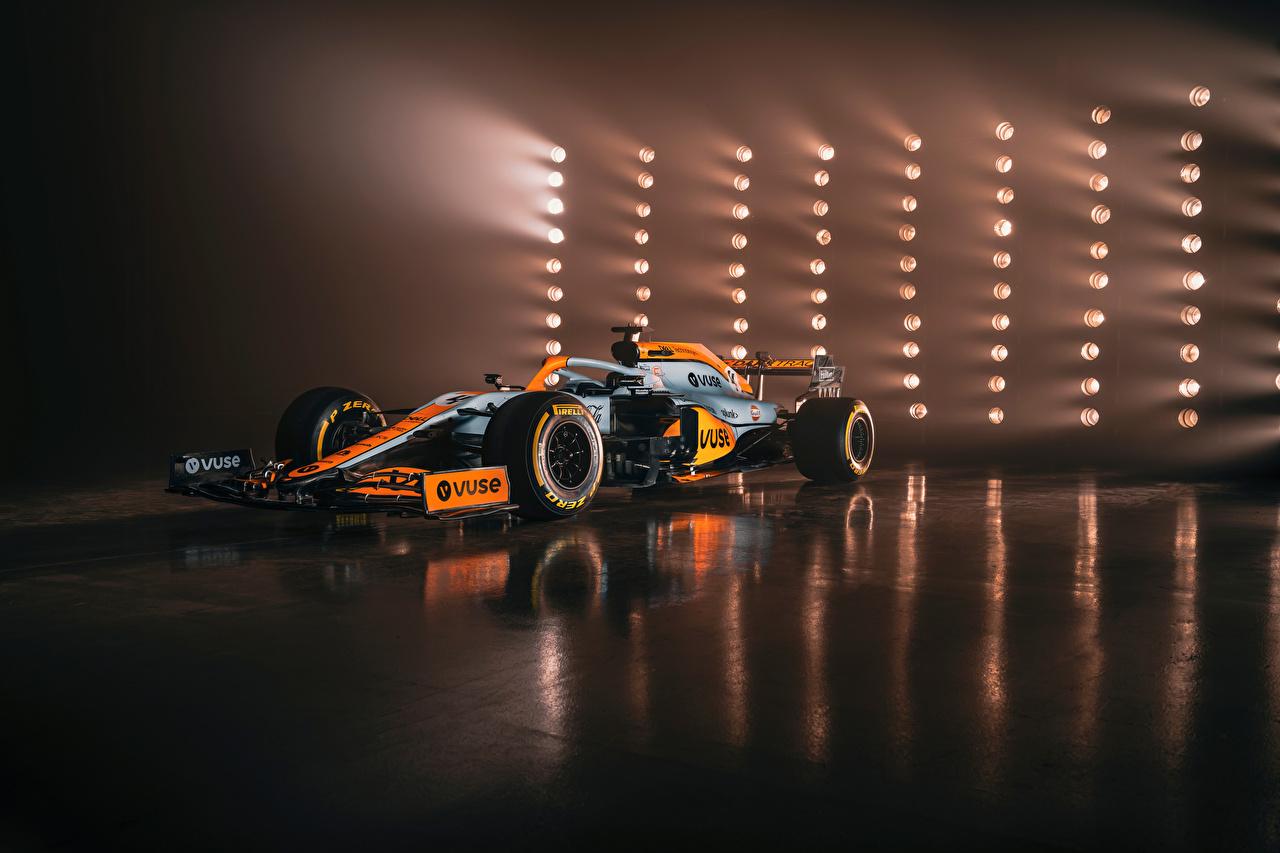 1280x853 Wallpaper McLaren MCL35M with a special Gulf livery, 2021 Formula 1