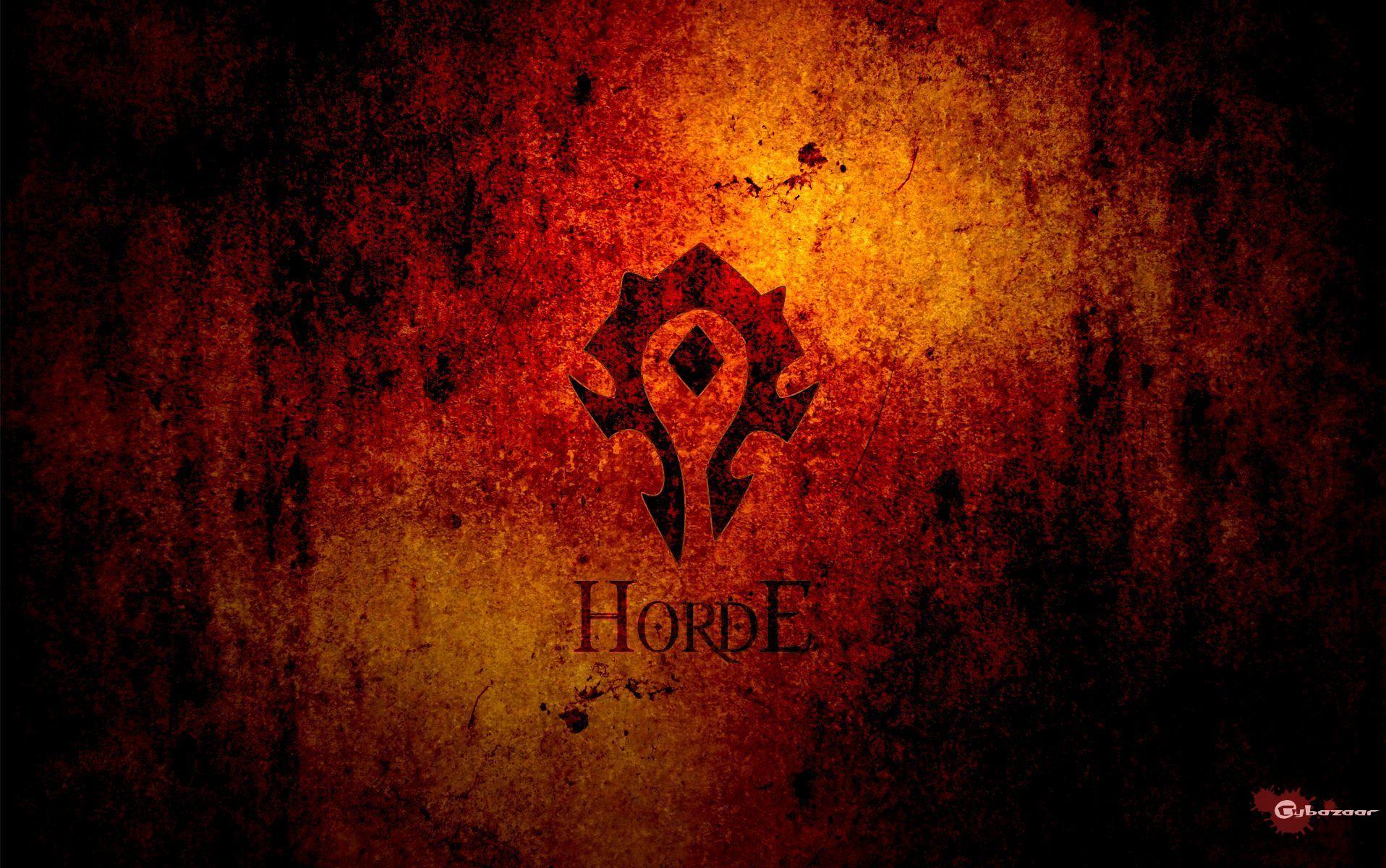 1916x1200 WOW Horde Wallpaper