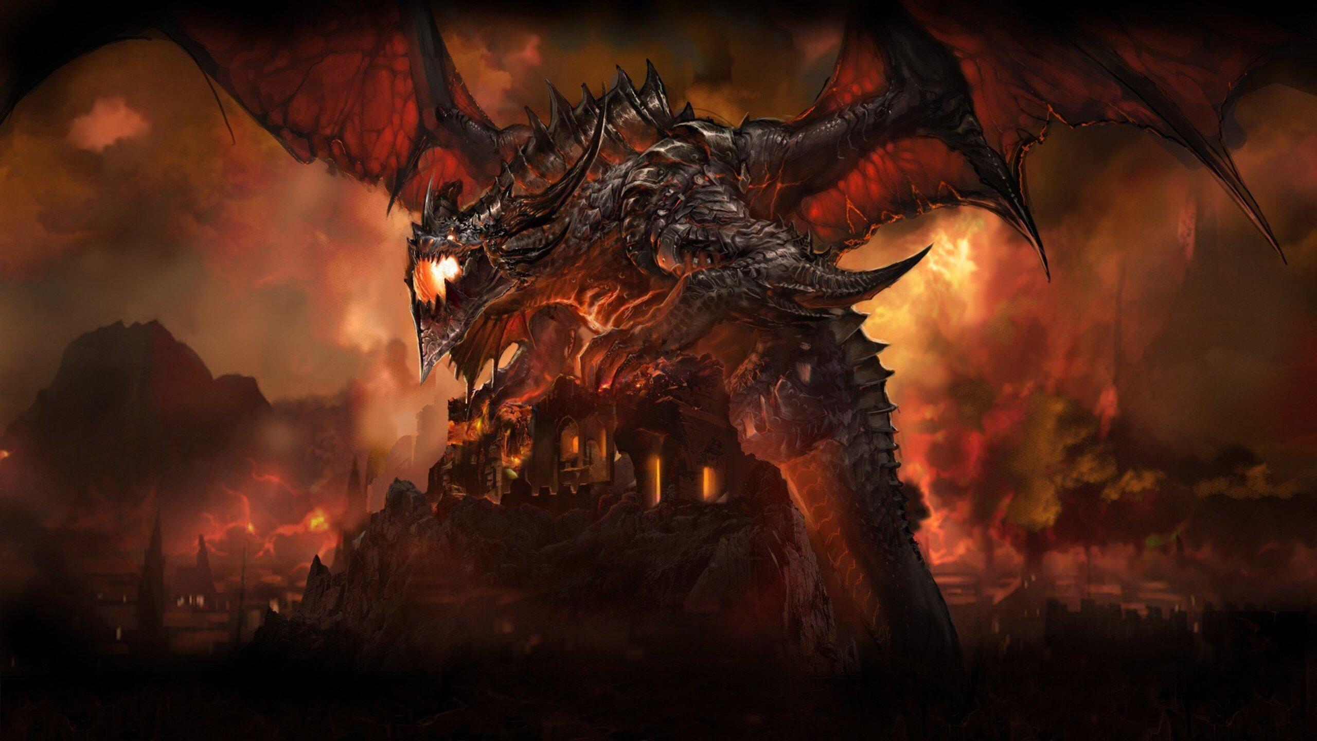 WoW Dragon Wallpapers - Top Free WoW Dragon Backgrounds - WallpaperAccess