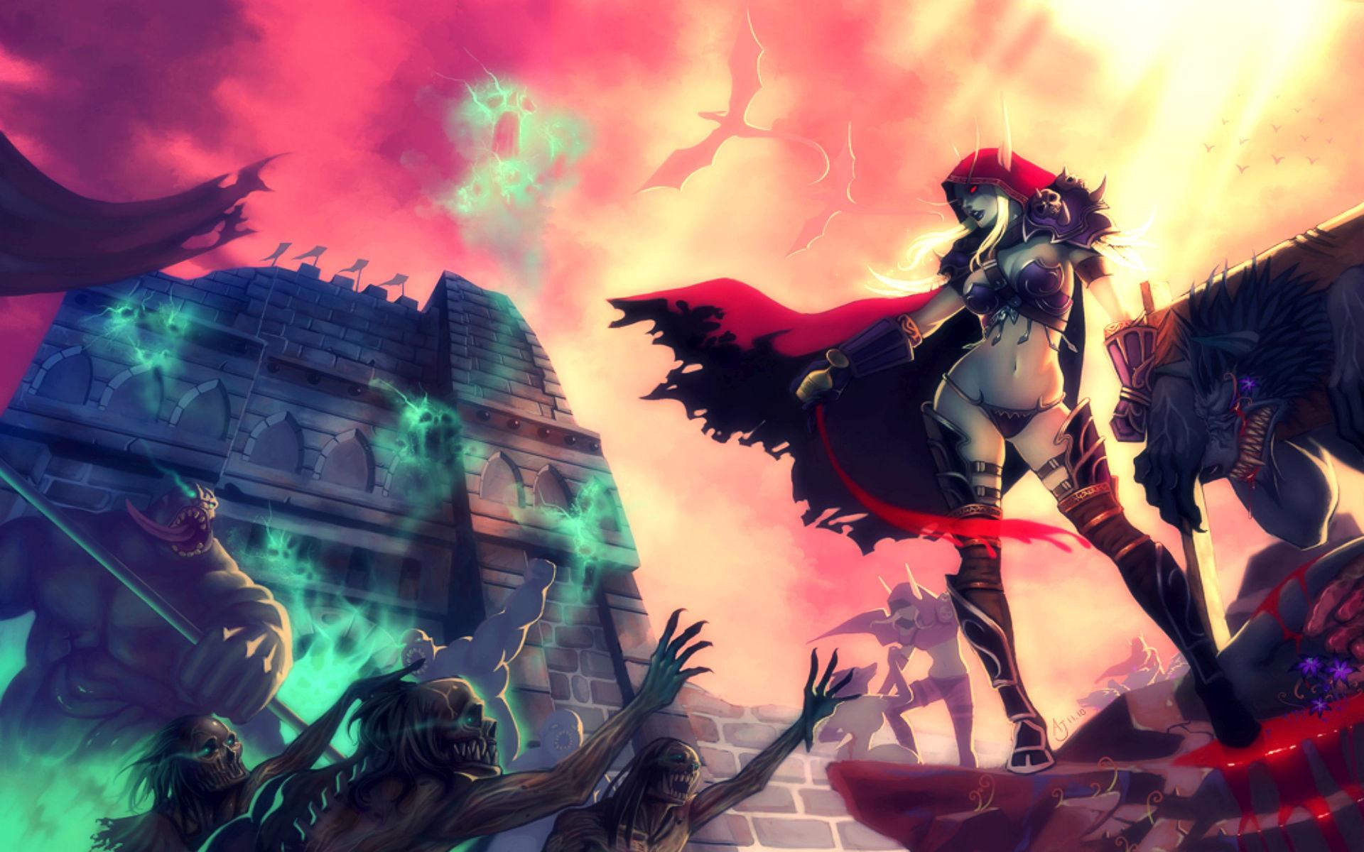 1920x1200 Undead Wallpaper WoW
