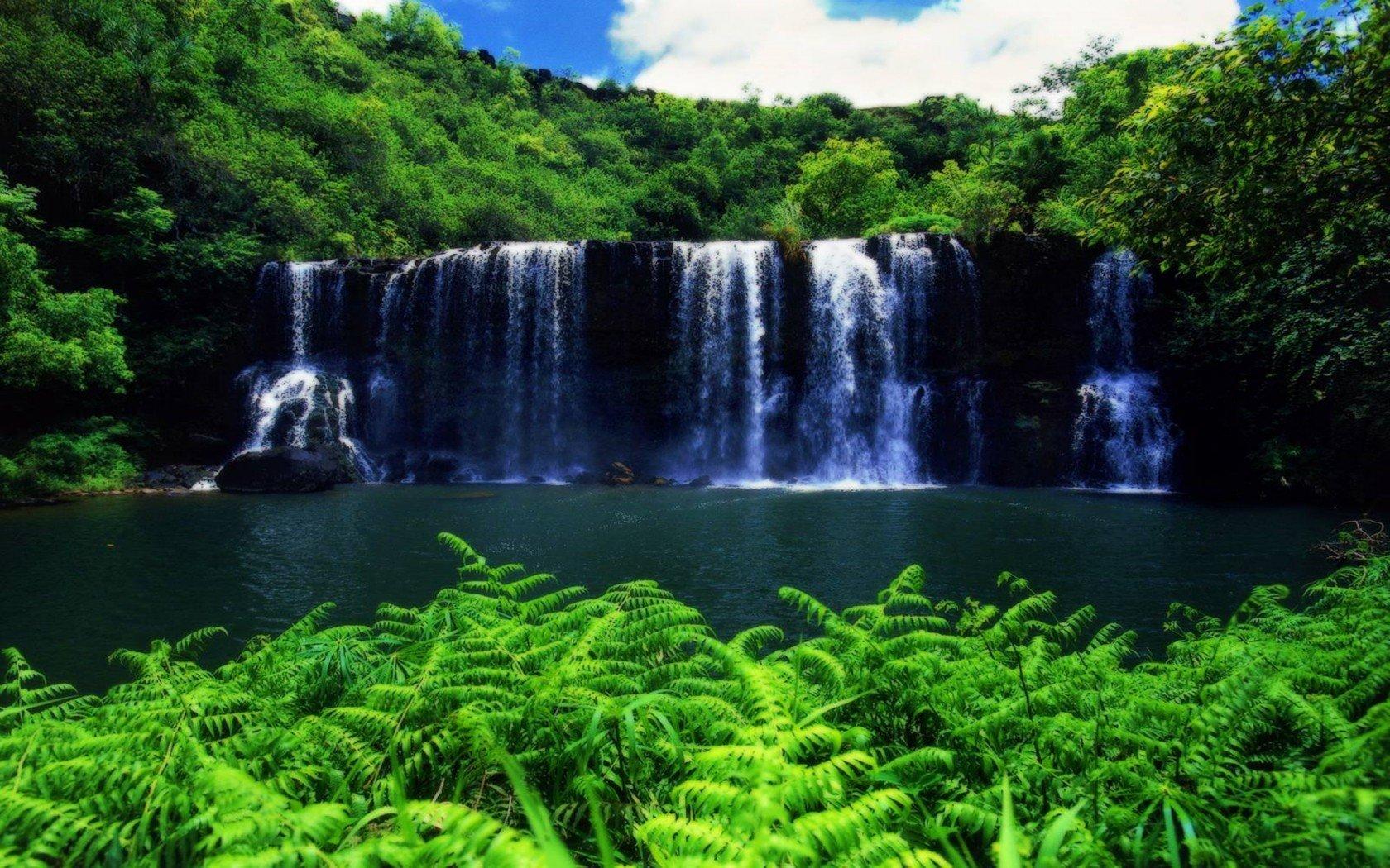 Hawaii Waterfalls Wallpapers - Top Free Hawaii Waterfalls Backgrounds ...