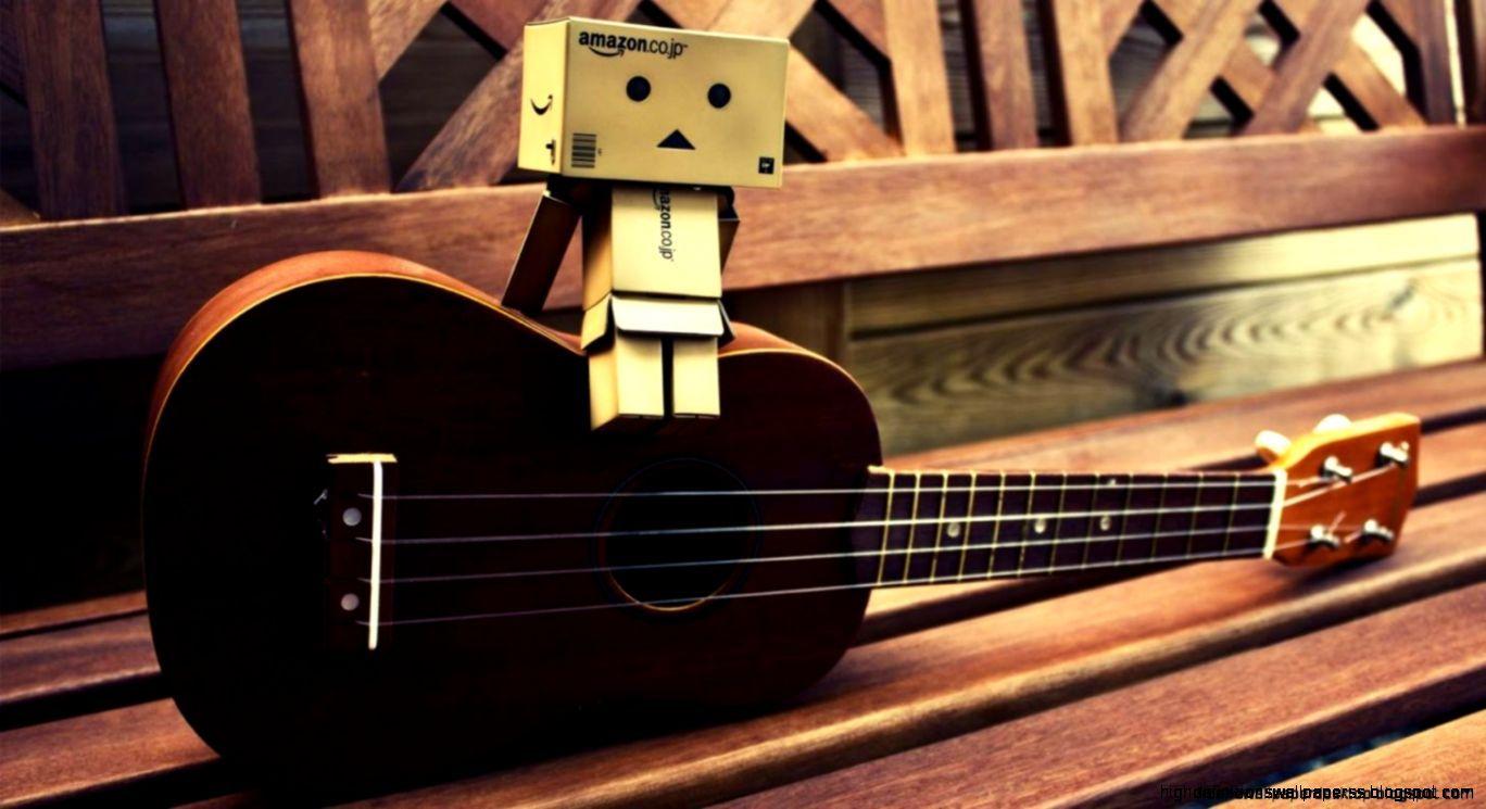 1368x745 Danbo Guitar HD Wallpaper. High Definitions Wallpaper