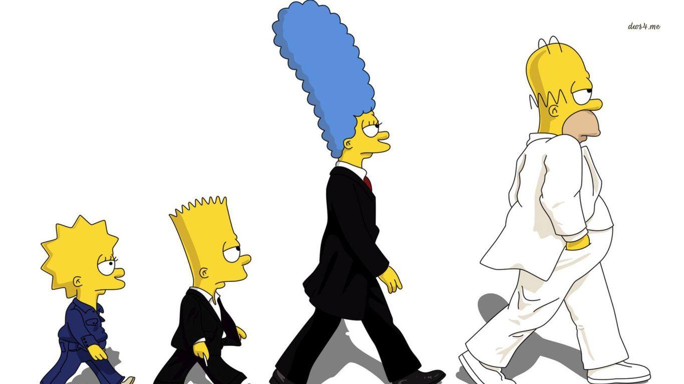 1366x768 Simpsons Wallpaper Laptop