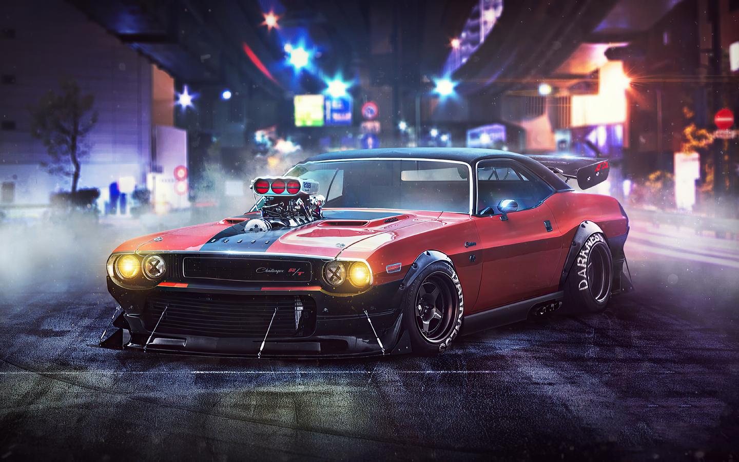 1440x900 Dodge Challenger RT 1970 Wrath 1440x900 Resolution HD 4k Wallpaper, Image, Background, Photo and Picture