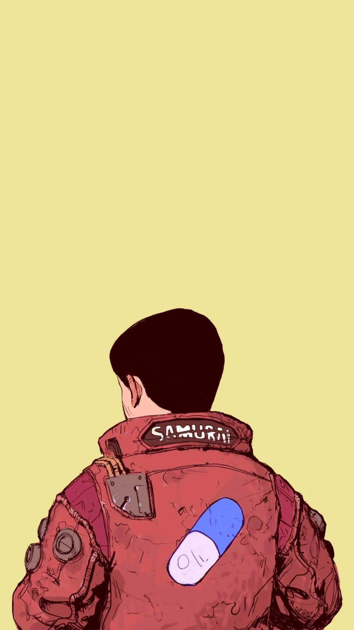 1242x2208 Kaneda from the film Akira
