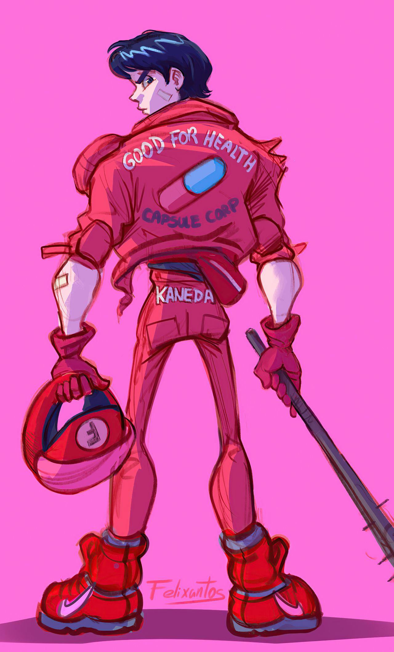 1280x2120 Shotaro Kaneda Wallpaper