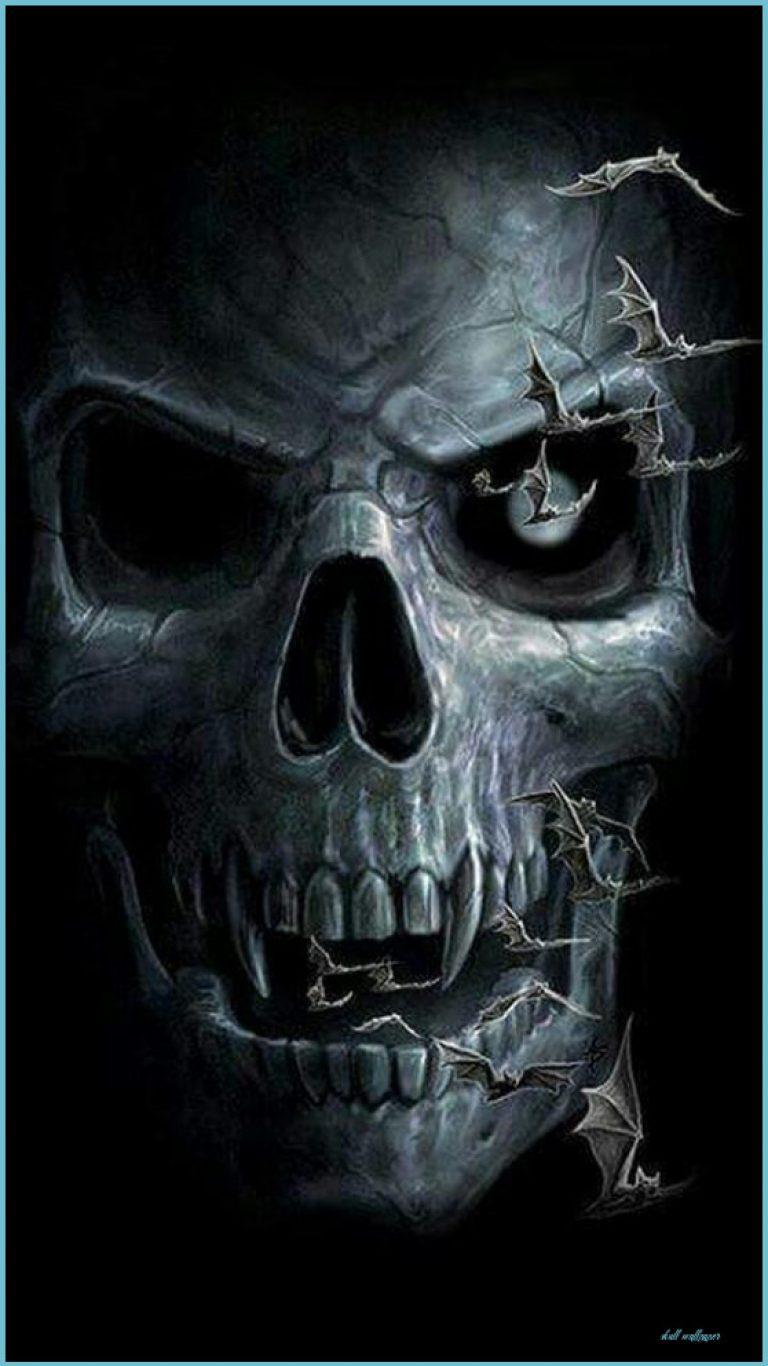 768x1366 Dragon And Skull Wallpaper Background For Android