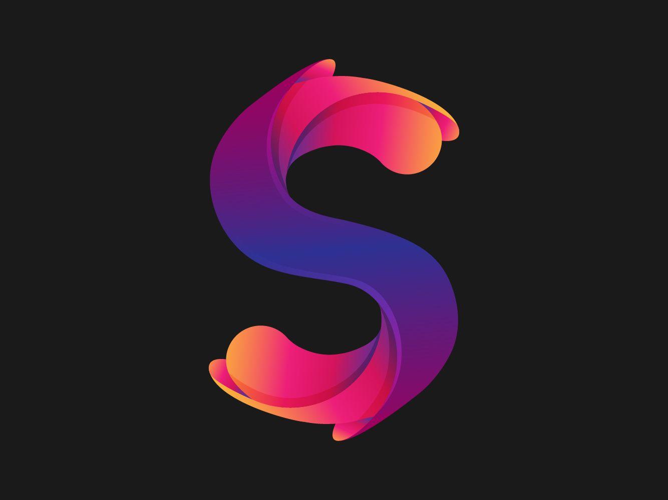 1334x1000 Letter S Logo. Lettering, Letter s, Lettering design