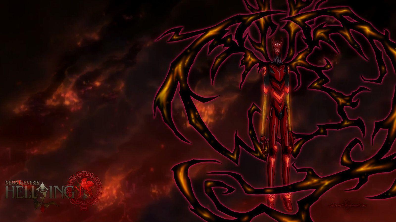 1600x900 Neon Genesis Hellsing 666 Wallpaper