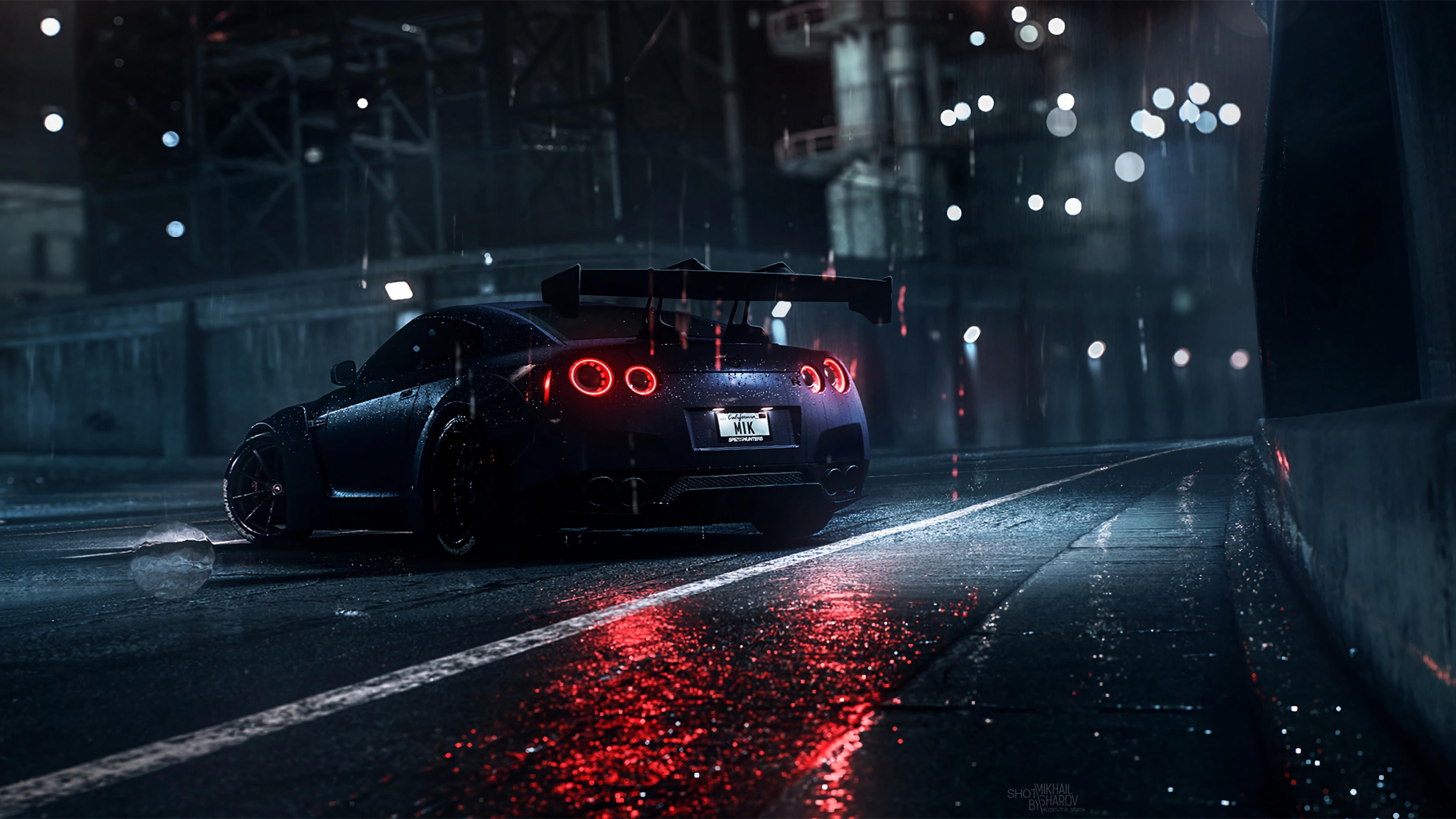5120x2880 Download 5120x2880 Wallpaper Nissan Gt R, Sportscar, Art, 5k Image, Background, 21377