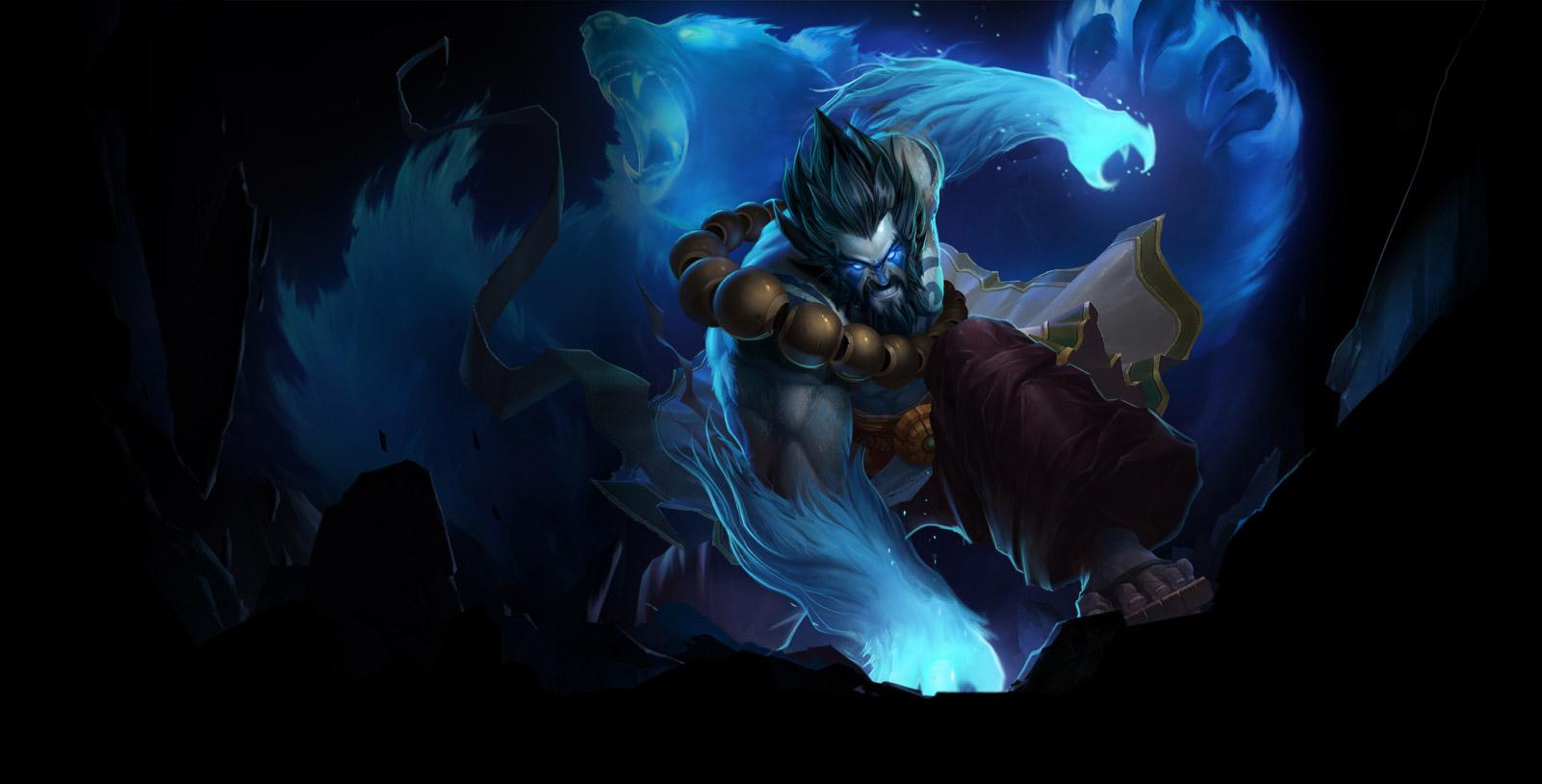 1602x815 Spirit Guard Udyr: Bear Stance of Legends Wallpaper