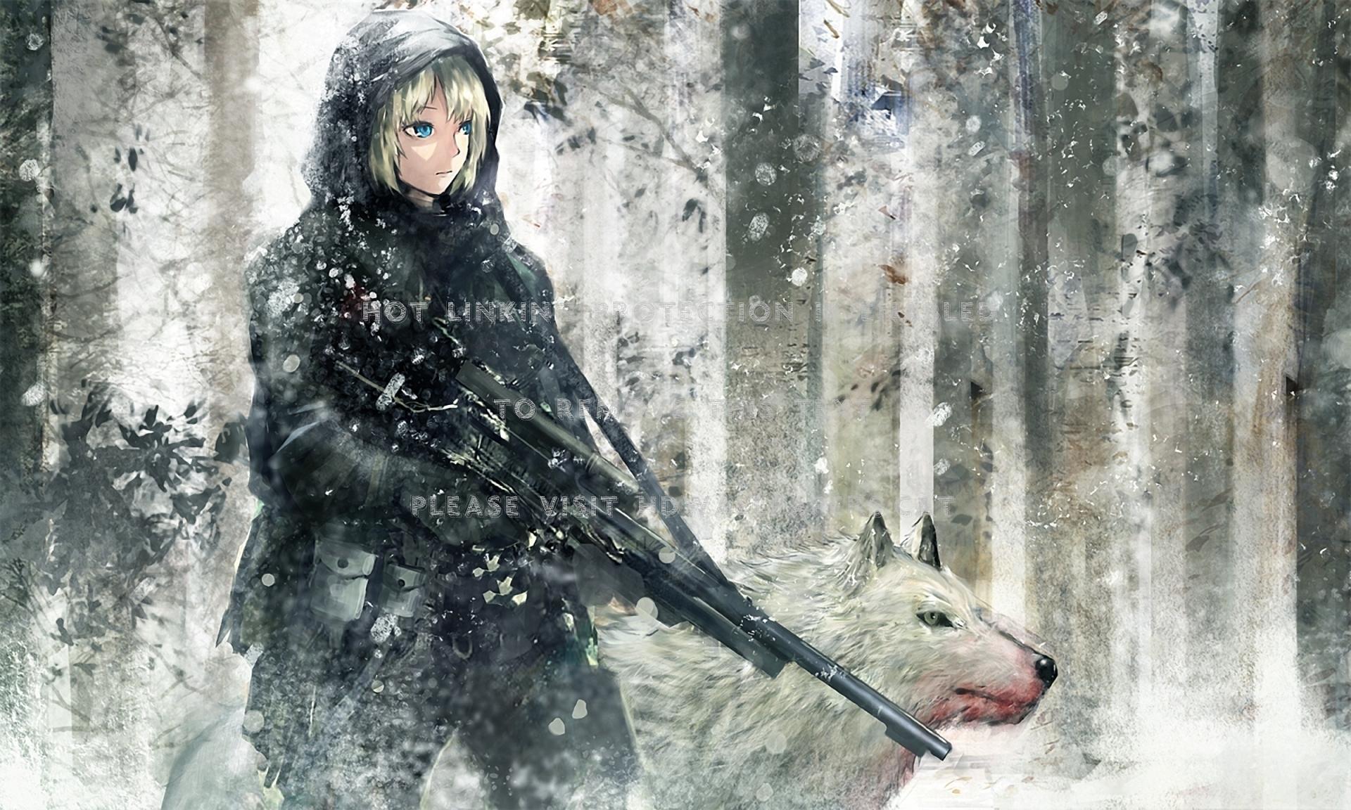 1920x1152 arctic assassin snowflakes blue eyes trees