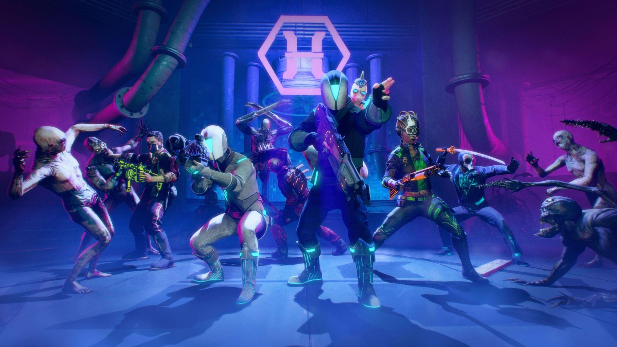 2048x1152 Wallpaper 4k Killing Floor 2 Cyber Revolt 4k 4k Wallpaper, 5k Wallpaper, 8k Wallpaper, Games Wallpaper, Hd Wallpaper, Killing Floor 2 Wallpaper