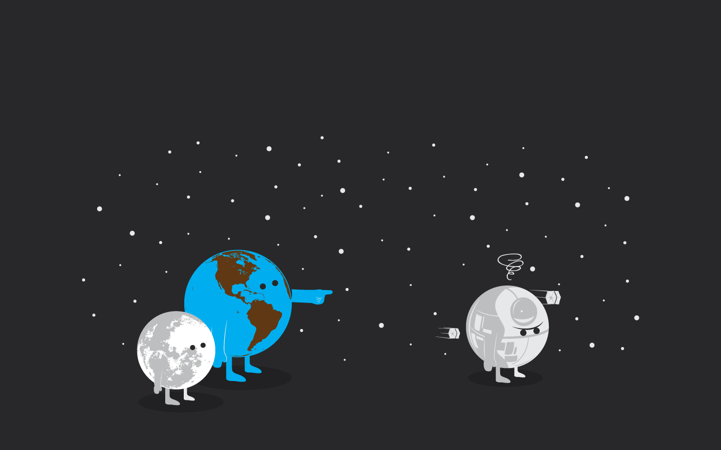 1440x900 Star Wars Death Star Wallpaper