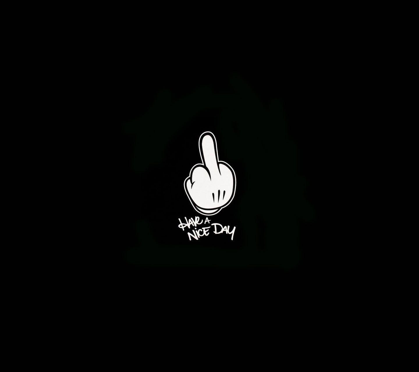 1440x1280 Sarcasm Wallpaper