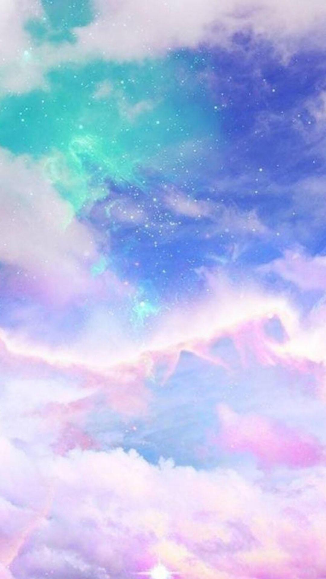 1080x1920 Cute Girly Rainbow Wallpaper