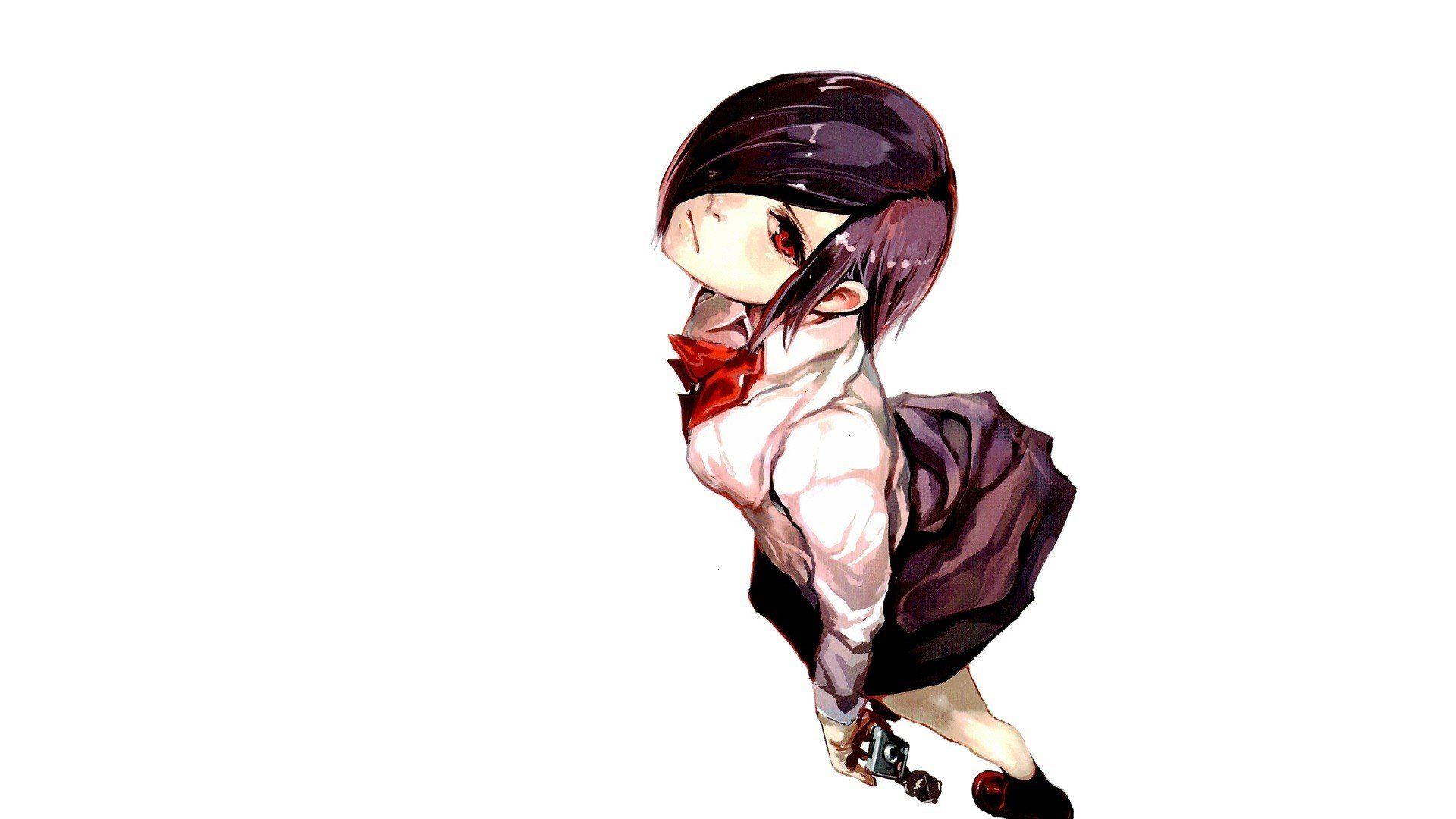 1920x1080 red eyes, Anime, Anime girls, Tokyo Ghoul, Kirishima Touka HD