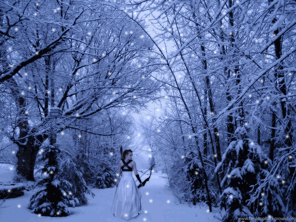 1024x768 Wallpaper Snowflake Waterfall Christmas Snowflakes Falling Snow. Desktop Background