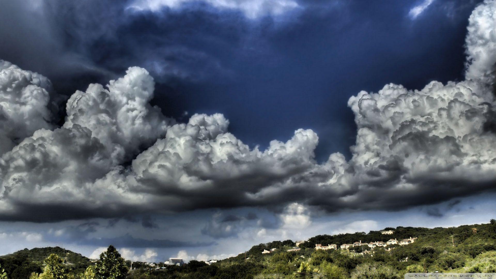 1920x1080 Cloudy Sky Wallpaper