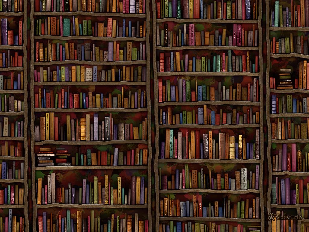 1024x768 Library Wallpaper HD