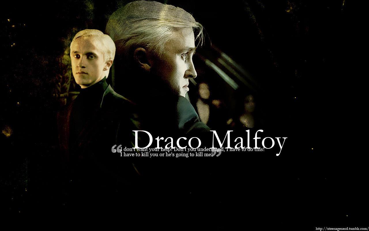 1280x800 Draco<3 Potter Quote Draco Malfoy