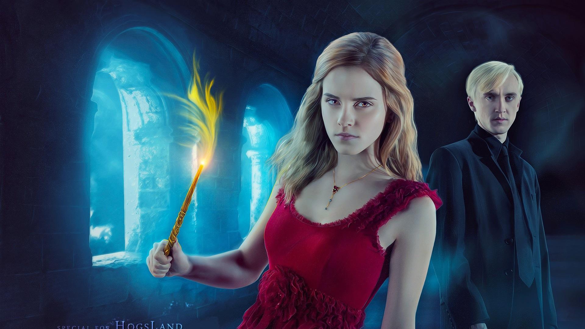 1920x1080 Wallpaper Harry Potter, Hermione Granger, Draco Malfoy 1920x1200 HD Picture, Image