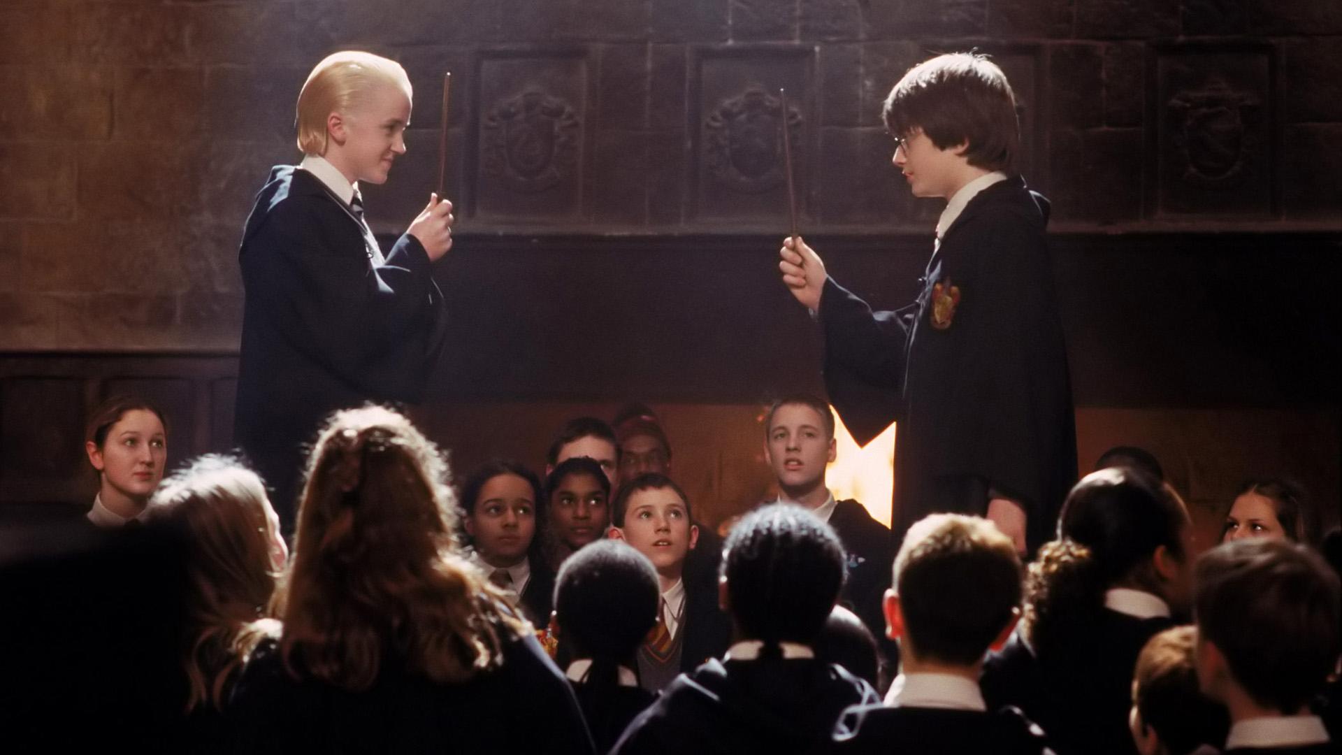 1920x1080 draco malfoy harry potter hp2 wands 1920×1080