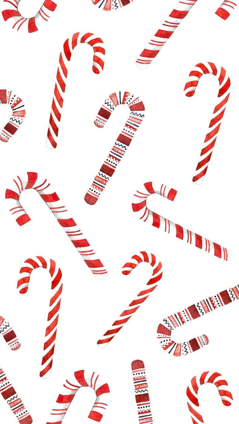 789x1400 Candy Cane Wallpaper Free HD Wallpaper