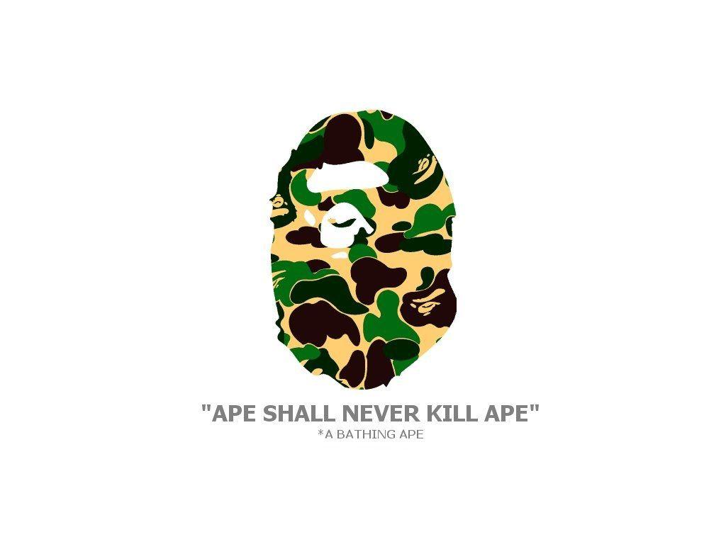 1024x768 Supreme X Bape Wallpaper Camo Wallpaper Bape Art Ape Wallpaper HD