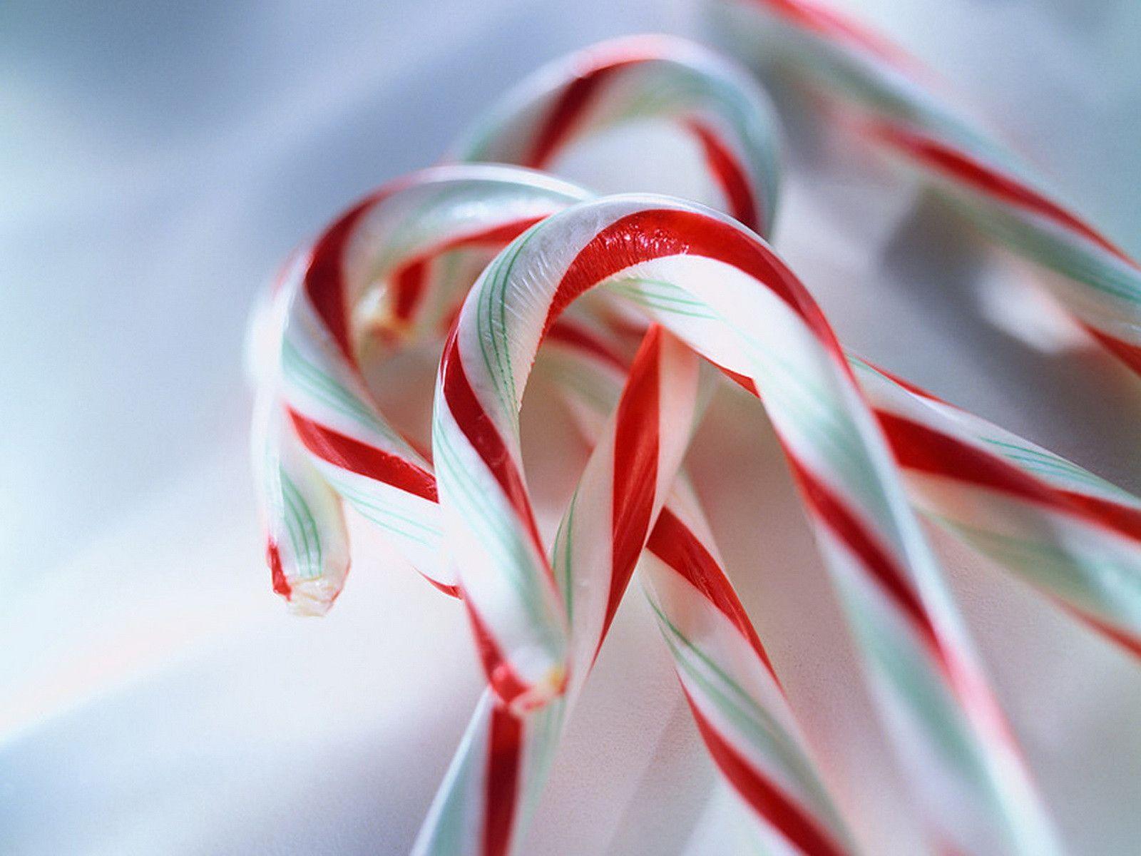 1600x1200 Candy Cane Background