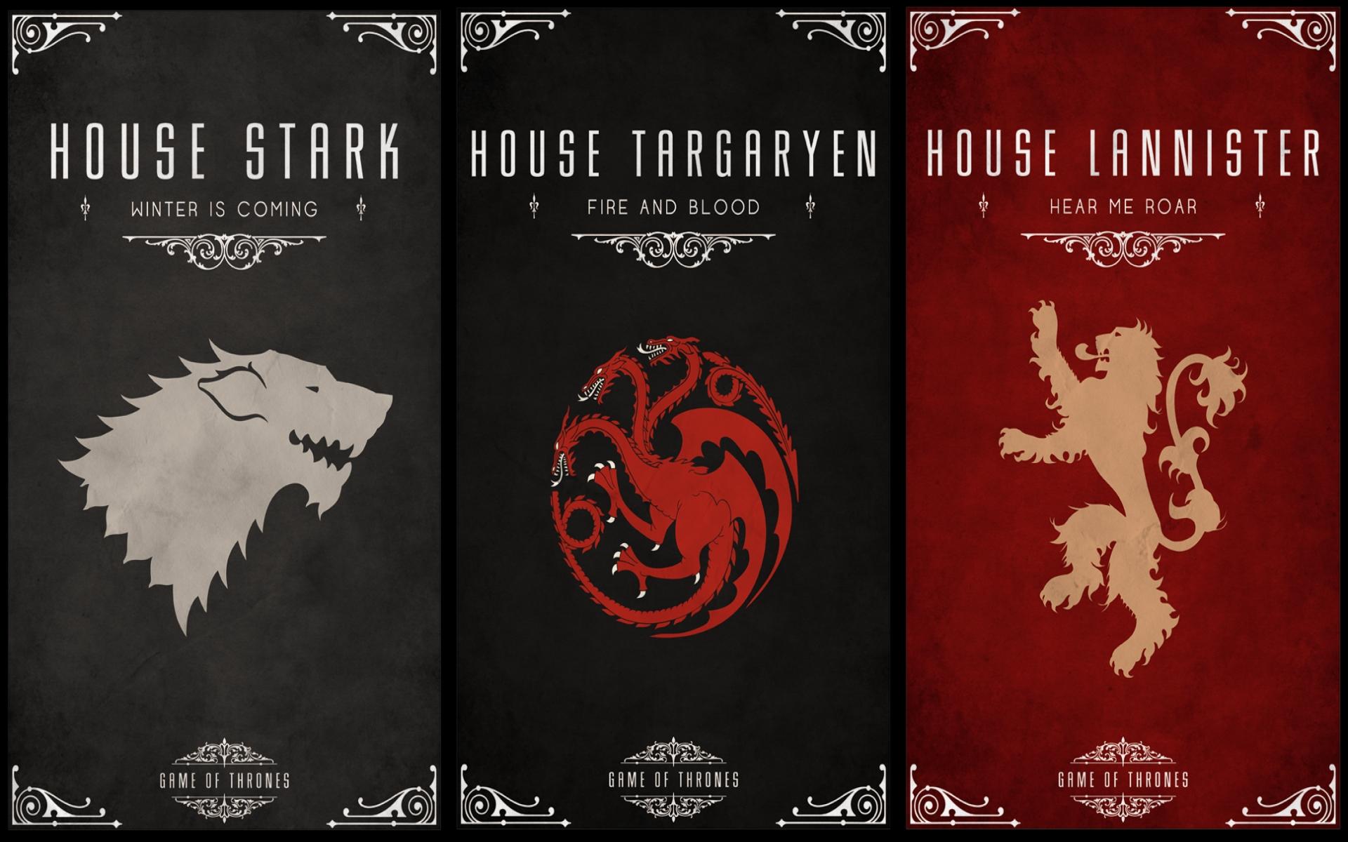 1920x1200 Download Wallpaper, Download game of thrones tv series house lannister house stark house targaryen Wallpaper –Free Wallpaper Download