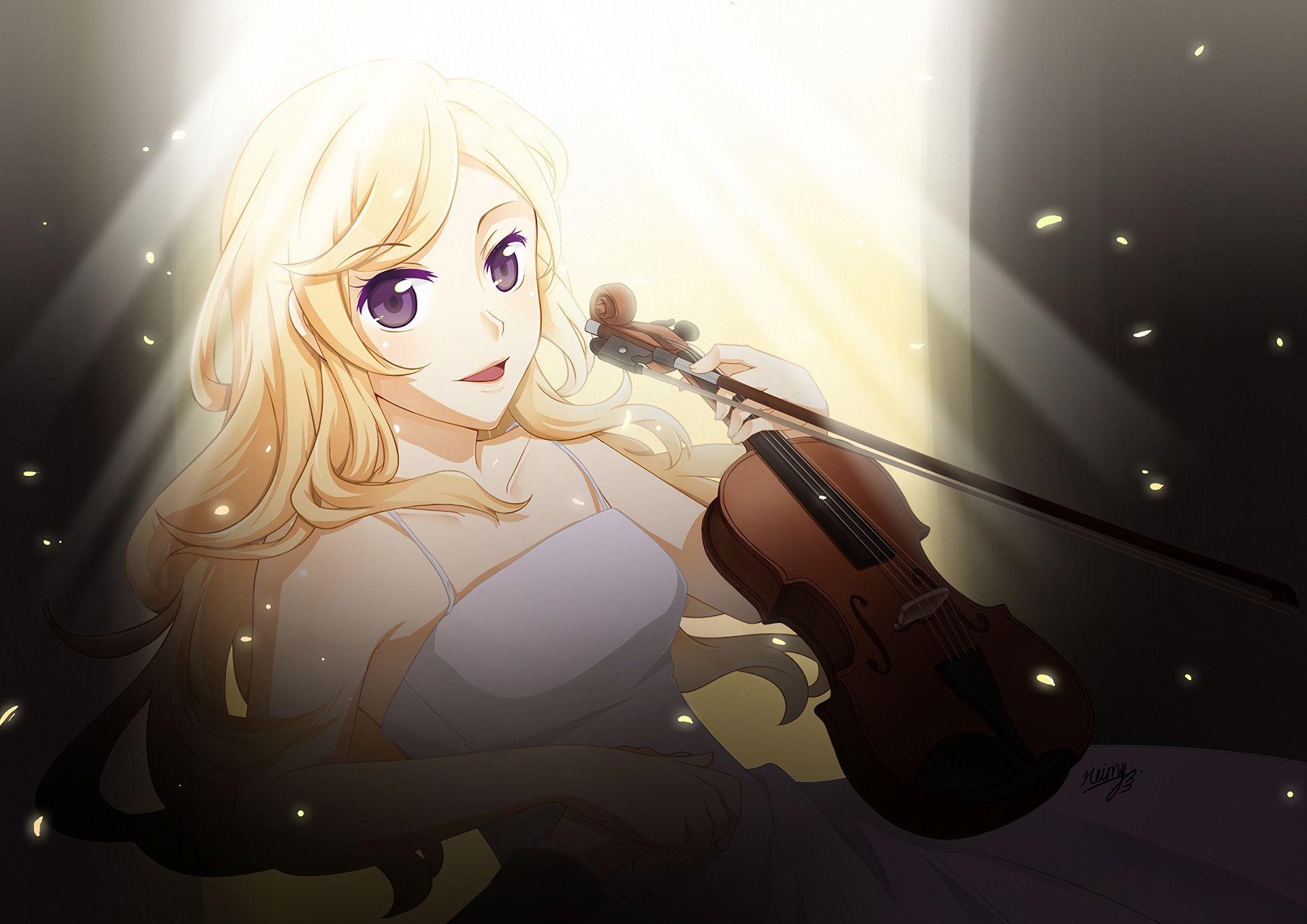 1920x1357 Download wallpaper from anime Your Lie in April with tags: Kaori
