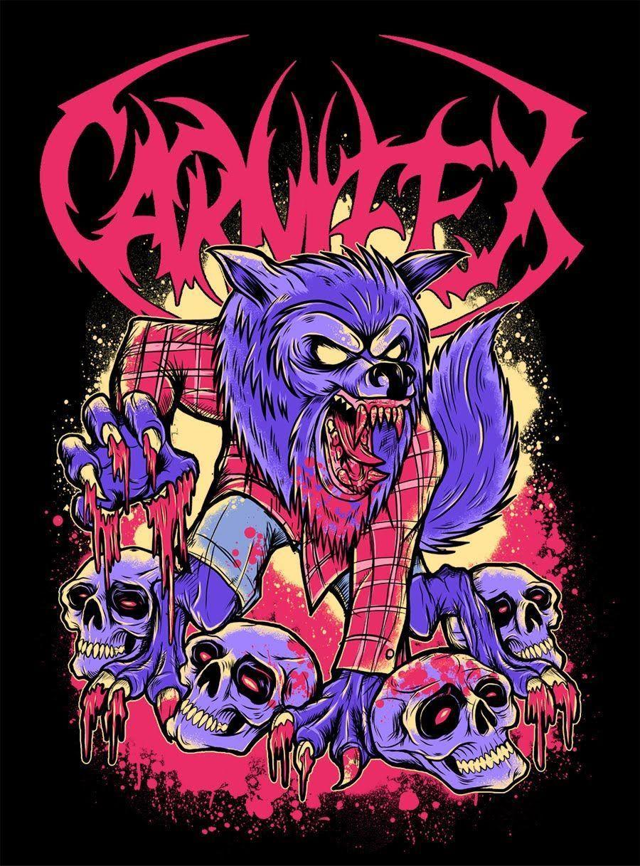 900x1217 Carnifex Wallpaper